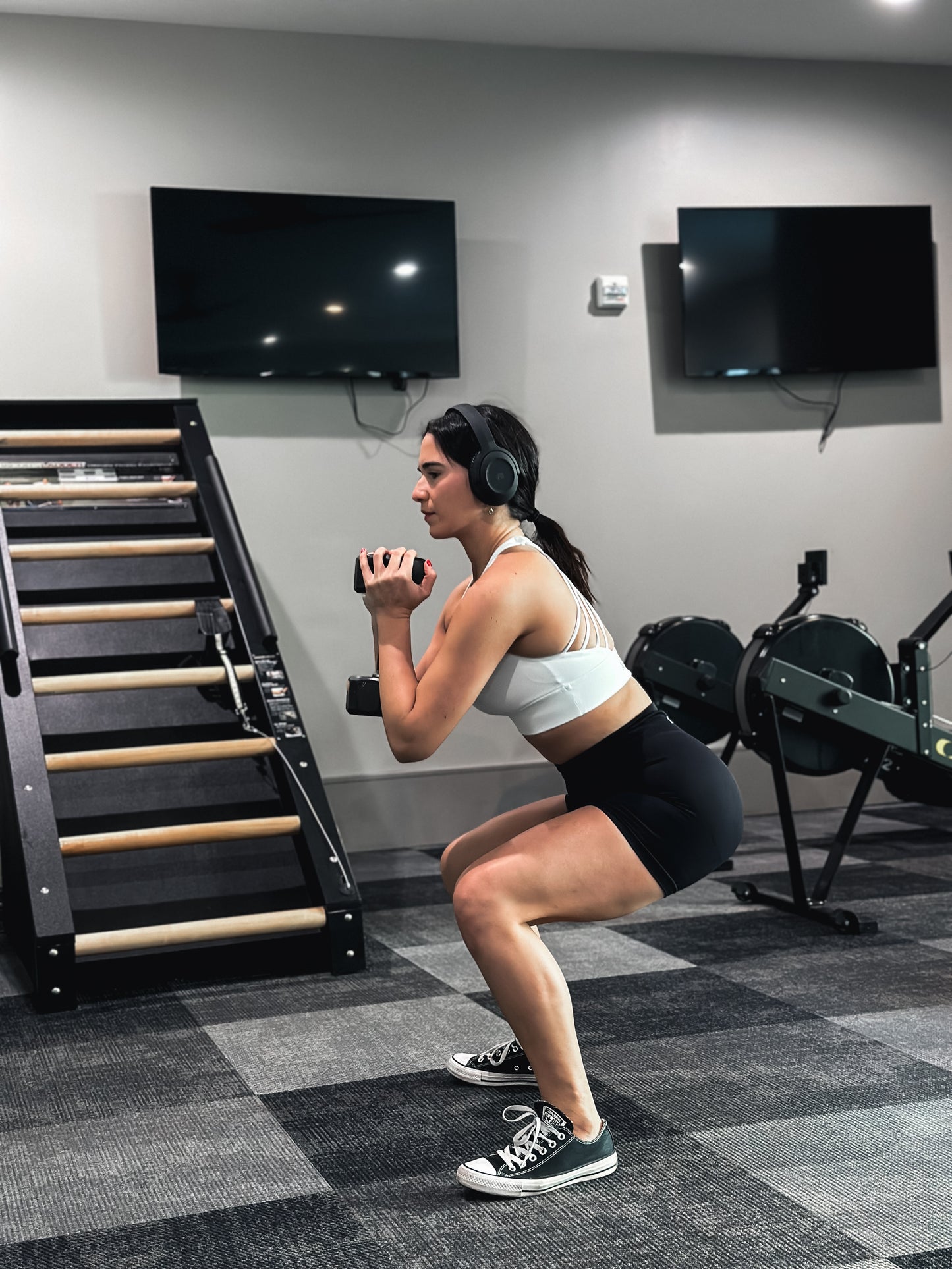 Gym short high waist