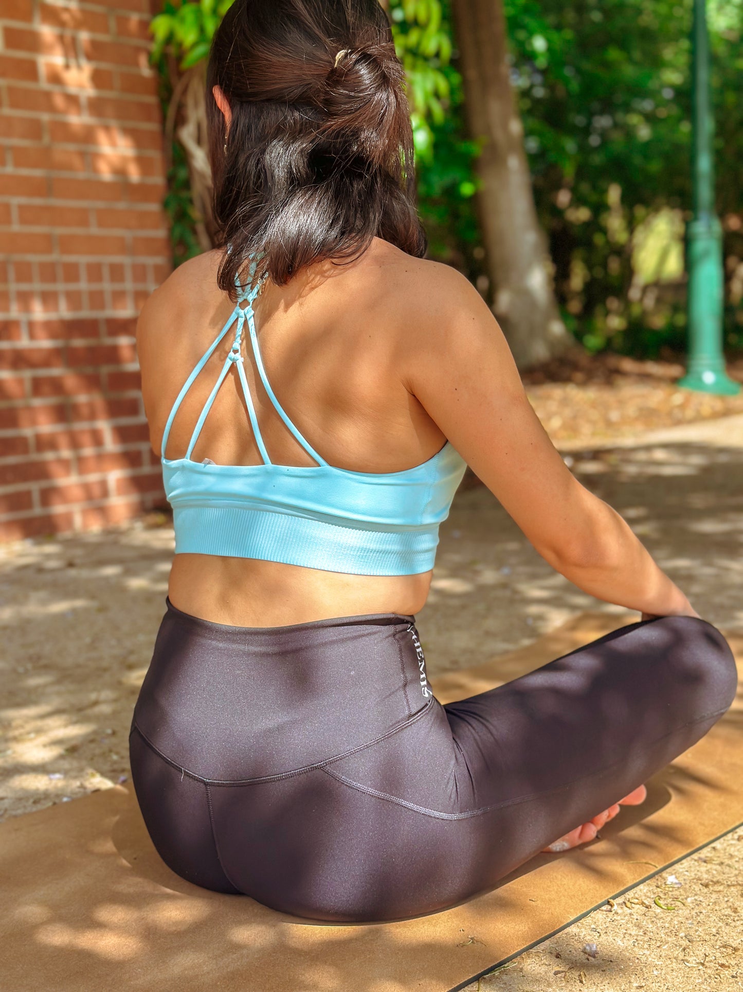 Summer Blue Sport Bra