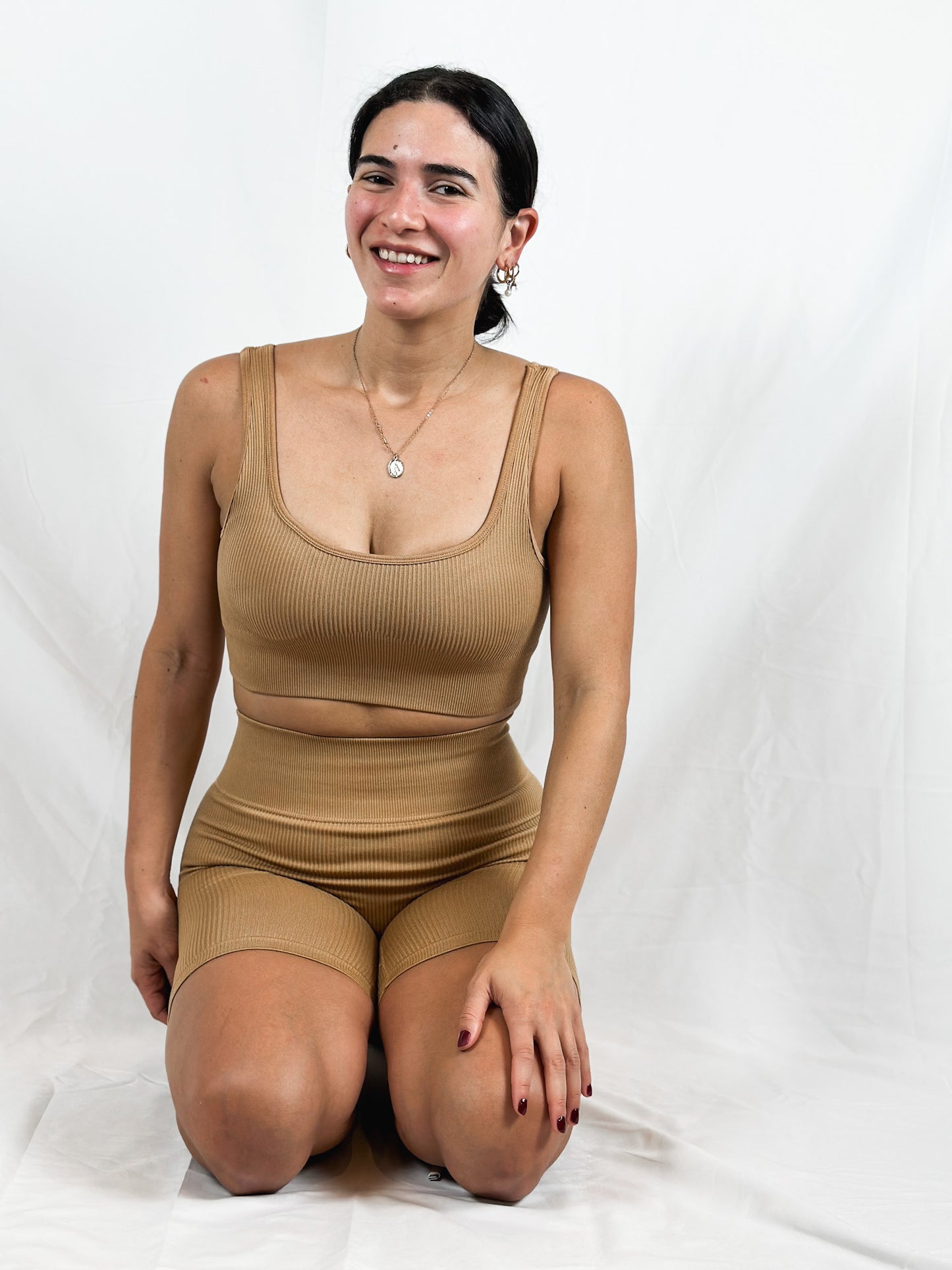 Seamless Ribbed Biker Sets